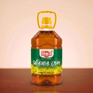৫ লিটার সরিষার তেল